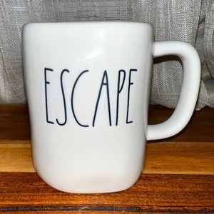 Rae Dunn ESCAPE mug
